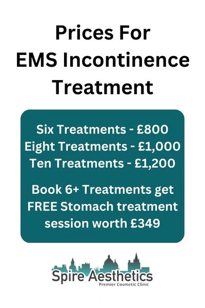 EMS Incontinence Treatment Prices Oxfordshire