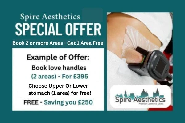 Fat Freezing Promotion Oxfordshire from Spire Aesthetics - Book Today!