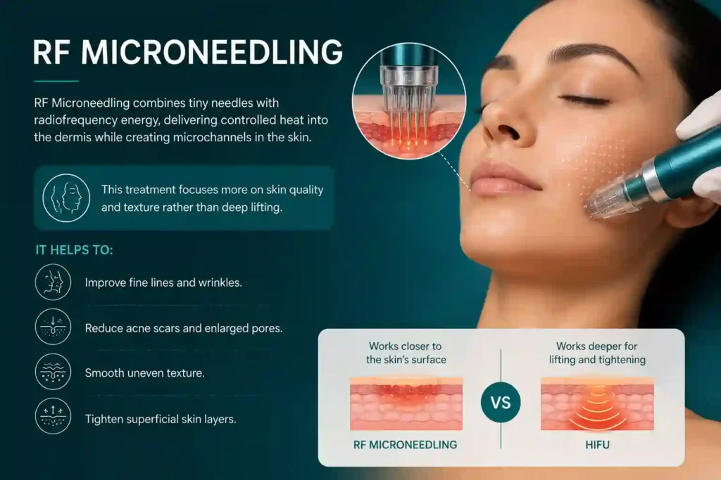 What Does RF Microneedling Do That HIFU Alone Cannot Oxfordshire