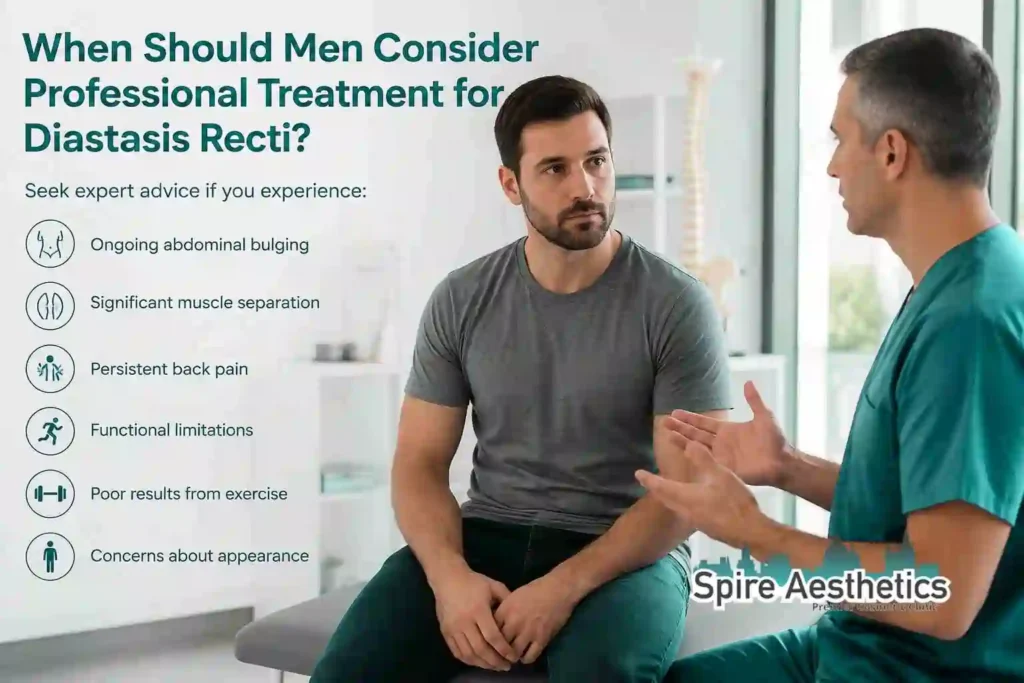 When Should Men Consider Professional Treatment for Diastasis Recti Oxfordshire?